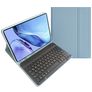 Mobigear Keys iPad Pro 11 polegadas (2024) Capa livro com teclado Bluetooth QWERTZ + Suporte para caneta stylus - Azul