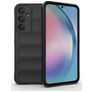 Mobigear Bumpy Samsung Galaxy A55 TPU flexible Carcasa - Negro