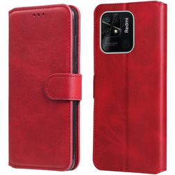 Mobigear Wallet Xiaomi Redmi 10C Wallet case - Red