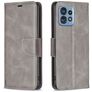 Mobigear Excellent Motorola Edge 40 Pro Knížkové pouzdro Peněženka - Šedá
