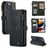 CaseMe C30 iPhone 13 Pro Max Cover a libro portafoglio - Nero