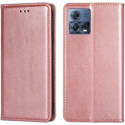 Mobigear Wallet Motorola Edge 30 Fusion Pungetui med Seddelrum - Rosaguld