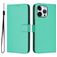 Mobigear Urban Wallet iPhone 16 Pro Max Wallet case - Green