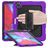 Mobigear SureGrip Xtreme iPad Air 13 tommer (2025) Cover Hård plast / Silikone Bagsidecover + Stylus-holder + Skulderrem + Stander - Lilla