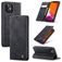 CaseMe 013 iPhone 12 Pro Cover a libro portafoglio - Nero