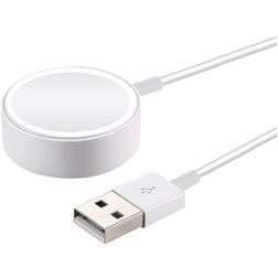 Mobigear USB-A Magnetic Cargador Apple Watch 1 m 5W 1A - Blanco
