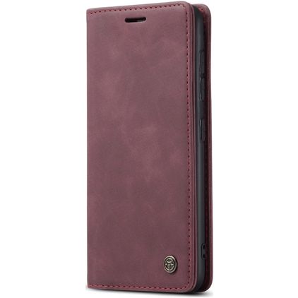 CaseMe 013 Samsung Galaxy A41 Funda tipo libro Cartera - Rojo