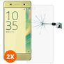 Mobigear Sony Xperia XA Vidro temperado Película de ecrã - Compatível com capas (Pack de 2)