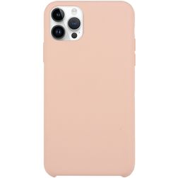 Mobigear Rubber Touch iPhone 15 Pro Silicona Carcasa - Rosa pastel