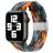 Mobigear Braided Nylon Apple Watch Strap Clamp closure - 49/46/45/44 mm - Digital Camouflage
