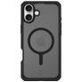 ITSKINS Level 2 HybridMagFrost R iPhone 16 Plus MagSafe Hårdt Bagsidecover Stødsikkert - Sort