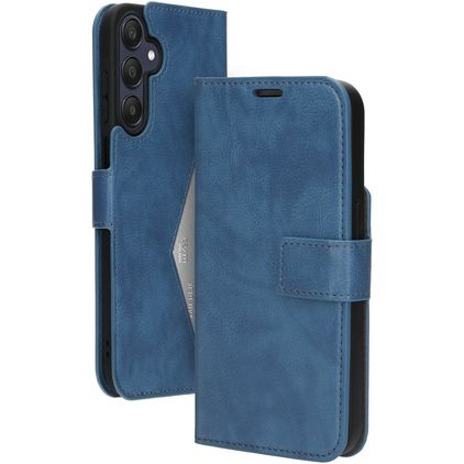 Mobiparts Classic Wallet Samsung Galaxy A25 Pungetui med Seddelrum - Steel Blue