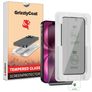 GrizzlyCoat AlignPro AntiSpy iPhone 16 Glas Skærmbeskytter Privacy - Case Friendly + Monteringsramme