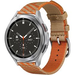 Mobigear Loop Pasek Nylon do Smartwatch Sprzączka - 22 mm - Pomarańczowy