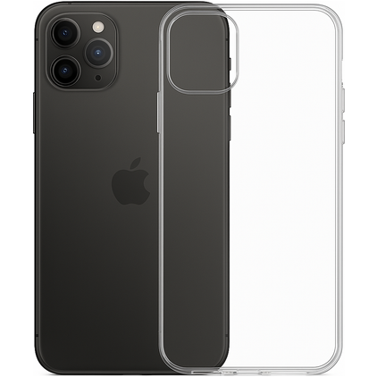 Mobigear Ultra Thin Transparente iPhone 12 Pro Max TPU flexible Slim Carcasa - Transparente