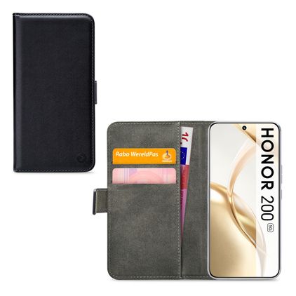 Mobilize Classic Gelly Wallet HONOR 200 Cover a libro portafoglio - Nero