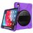 Mobigear SureGrip XGuard iPad Air 11 polegadas (2025) Capa Plástico rígido / Silicone Capa traseira + Suporte para caneta stylus + Alça de ombro + Suporte - Roxo