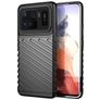 Mobigear Groove Xiaomi Mi 11 Ultra TPU flessibile Back cover - Nero