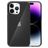 Mobigear Crystal iPhone 15 Pro Max Hard Case Back cover - Grey