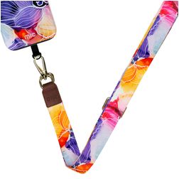 MIO Lanyard Universal Adjustable Phone Cord - Flowers