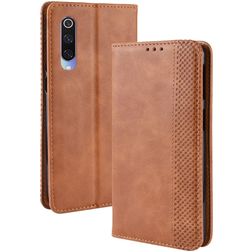 Mobigear Sensation Xiaomi Mi 9 Knížkové pouzdro Peněženka - Koňaková