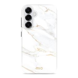 MIO Samsung Galaxy S26 Plus MagSafe Hard Case Back cover - White Marble