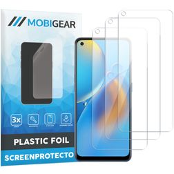 Mobigear OPPO A74 4G Screen Protector Film - Case Friendly (3-Pack)