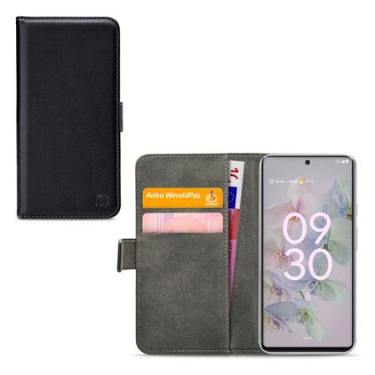 Mobilize Classic Gelly Wallet Google Pixel 6a Plånboksfodral med sedelfack - Svart