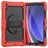 Mobigear SureGrip Xtreme Samsung Galaxy Tab A11 Plus Funda Plástico rígido / Silicona Carcasa + Correa bandolera + Soporte - Rojo