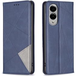 Mobigear Rhombus Slim Samsung Galaxy S25 Edge Lompakkokotelo - Sininen