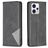 Mobigear Rhombus Slim Motorola Moto G23 Pungetui - Sort