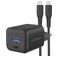 Mobilize Wall Charger Dual USB / USB-C USB-C 1.2 Meter Power Delivery 30W - Black