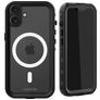 Mobilize Waterproof iPhone 16 Plus Wodoodporne MagSafe Hardcase Etui plecki - Czarny
