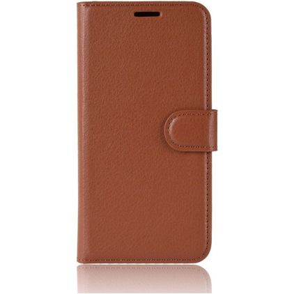 Mobigear Classic Huawei Nova 3 Wallet case - Cognac