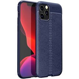 Mobigear Luxury iPhone 12 Pro TPU flexível Capa traseira - Azul