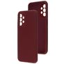 Mobiparts Samsung Galaxy A23 Silikon Zadní kryt - Plum Red