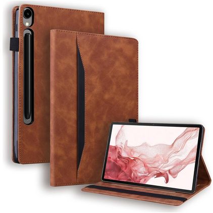 Mobigear Folio Samsung Galaxy Tab S10 Ultra Pungetui - Brun