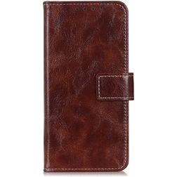Mobigear Basic Xiaomi 11T Wallet case - Brown