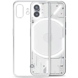 Mobilize Gelly Transparente Nothing Phone (1) TPU flexible Carcasa - Transparente