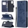 Mobigear Butterfly Samsung Galaxy A02s Wallet case - Blue