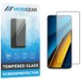 Mobigear Premium POCO X6 Glas Skærmbeskytter - Case Friendly - Sort