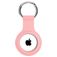 Xccess Keychain Apple AirTag Pouzdro Flexibilní Silikon Přívěsek na klíče - Růžová