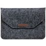 Mobigear Envelope Huopa Suojatasku kannettavalle (max 20 cm x 31 cm) - Musta