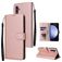 Mobigear Wallet Samsung Galaxy S25 FE Funda tipo libro Cartera - Oro rosa