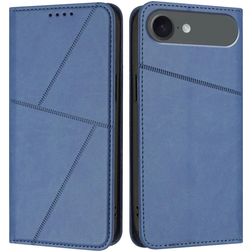 Mobigear Frosted Flip iPhone Air Funda tipo libro Cartera - Azul