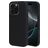 Mobiparts iPhone 16 Pro Silikone Bagsidecover - Sort