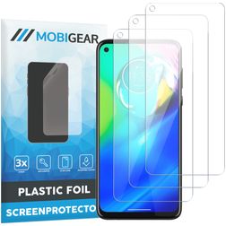 Mobigear Motorola Moto G8 Power Screen Protector Film - Case Friendly (3-Pack)