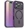 Mobigear Shockproof iPhone 18 Pro MagSafe Funda Plástico rígido Carcasa - Crystal Purple