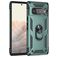 Mobigear Armor Ring Google Pixel 6 Pro Hårdt Bagsidecover Stødsikkert med ringholder - Grøn