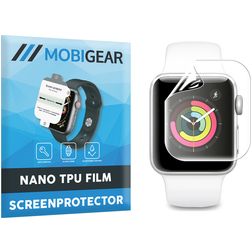 Mobigear Apple Watch - 38 mm Idrogel TPU Protezione schermo - Compatibile con le cover